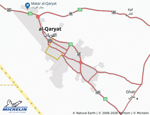 MICHELIN-Landkarte al-Rabee' - ViaMichelin