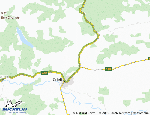Carte MICHELIN Monzie - ViaMichelin