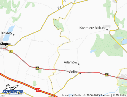MICHELIN Lubiecz map - ViaMichelin