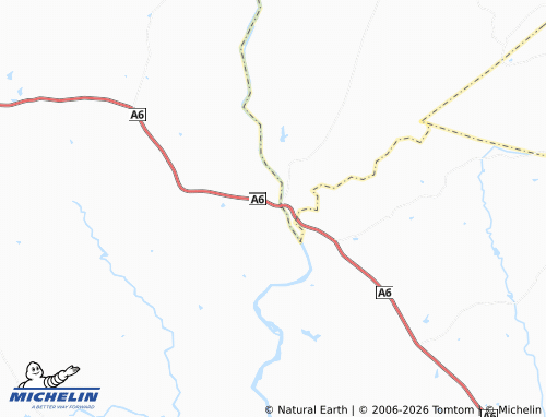 MICHELIN-Landkarte West Nicholson - ViaMichelin