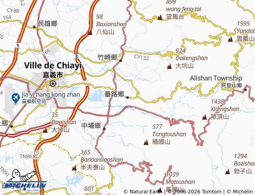 Mappa MICHELIN fan lu xiang - ViaMichelin