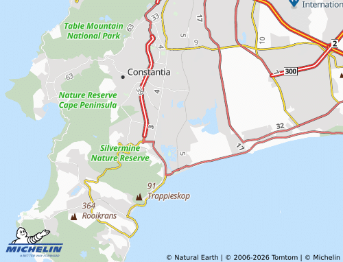 Mapa MICHELIN Steenberg - ViaMichelin