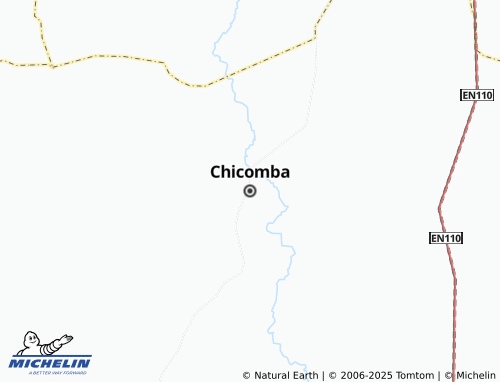 MICHELIN Chicomba map - ViaMichelin