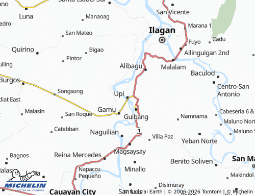 Mappa MICHELIN Upi - ViaMichelin