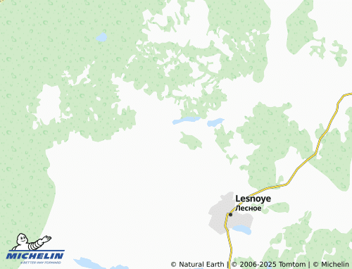 MICHELIN Zaotrov'ye map - ViaMichelin
