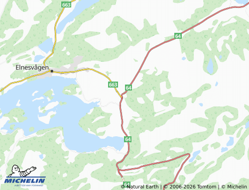 MICHELIN-Landkarte Moen - ViaMichelin
