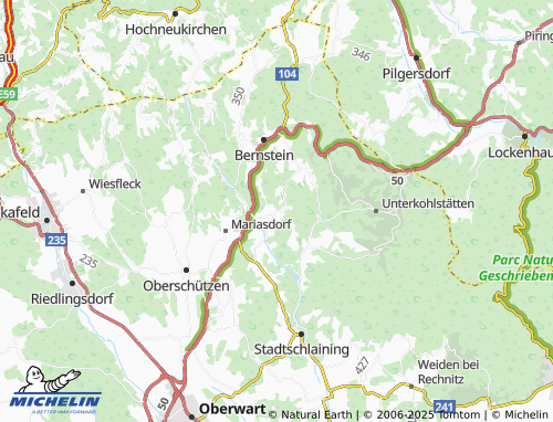 MICHELIN-Landkarte Grodnau - ViaMichelin
