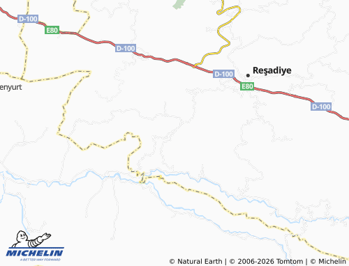 MICHELIN Sazak map - ViaMichelin