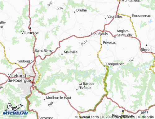 Mapa MICHELIN Brandonnet - ViaMichelin
