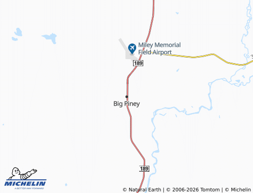 Mappa MICHELIN Big Piney - ViaMichelin
