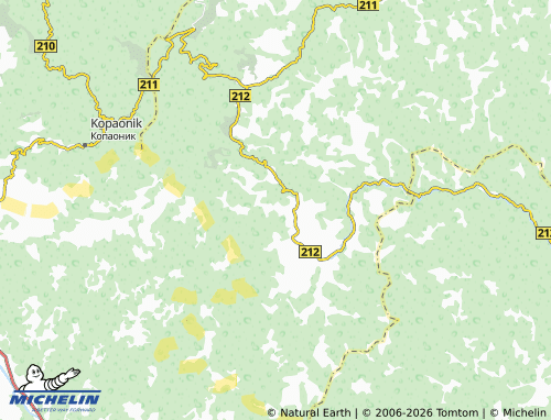 Mapa MICHELIN Bozoljin - ViaMichelin