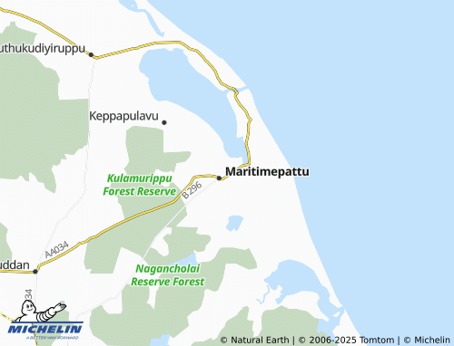 Carte MICHELIN Neeravippiddy East - ViaMichelin