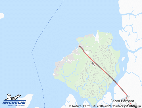 Mappa MICHELIN Arirambá - ViaMichelin