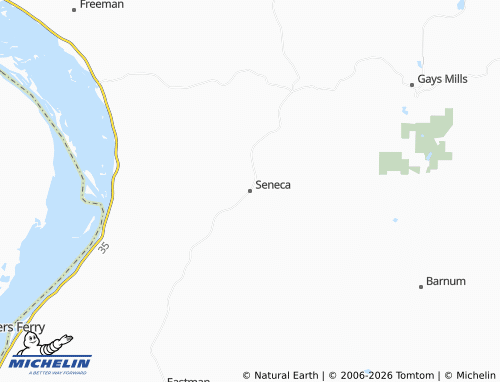 Mappa MICHELIN Seneca - ViaMichelin