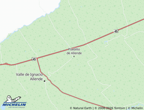 Mapa MICHELIN Colonia Progreso - ViaMichelin