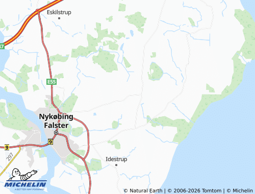 Mapa MICHELIN Maderne - ViaMichelin