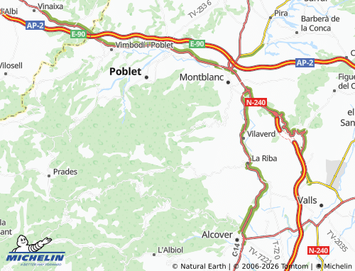 Mappa MICHELIN Rojals - ViaMichelin