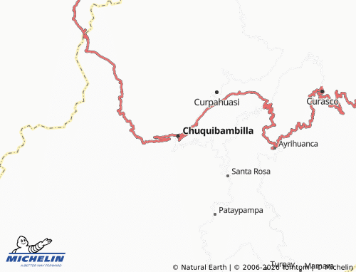 Kaart MICHELIN Chuquibambilla - ViaMichelin