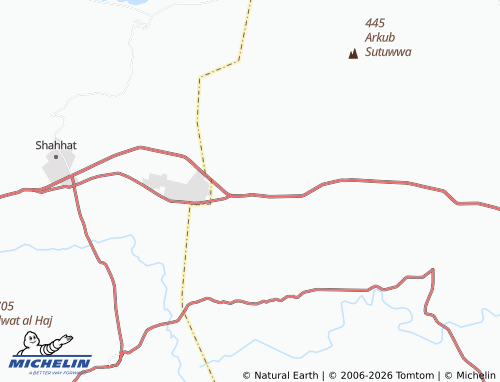 MICHELIN Al Lazraq map - ViaMichelin