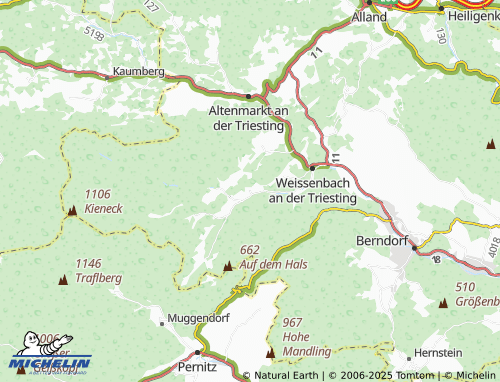 MICHELIN Maierhof map - ViaMichelin