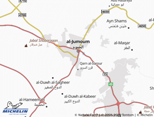 Carte MICHELIN al-Khalidiyyah - ViaMichelin