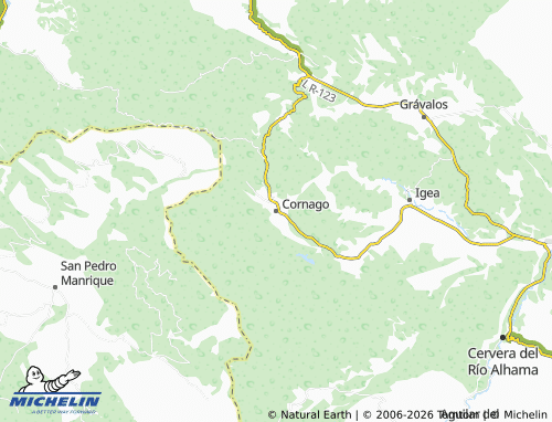 Carte MICHELIN Cornago - ViaMichelin