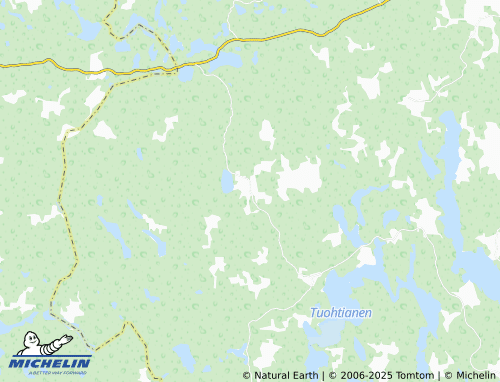 MICHELIN Keskinen map - ViaMichelin