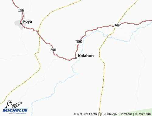Mappa MICHELIN Kolahun - ViaMichelin