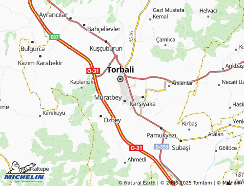 MICHELIN-Landkarte Cumhuriyet - ViaMichelin