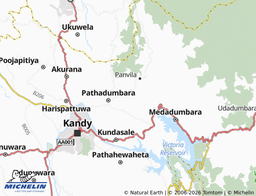 MICHELIN Wavinna map - ViaMichelin