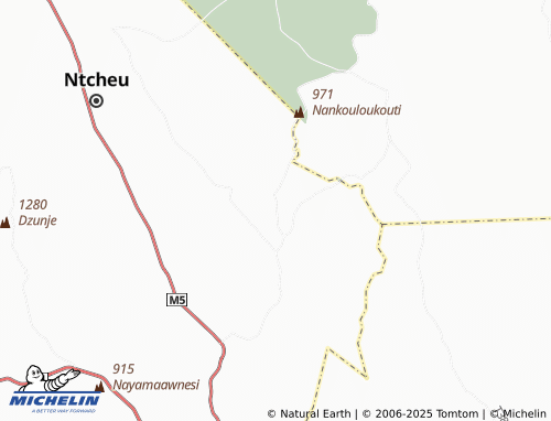 MICHELIN Ositeni map - ViaMichelin