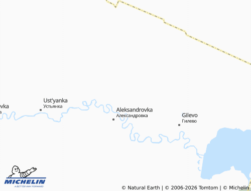 MICHELIN-Landkarte Pavlovka - ViaMichelin