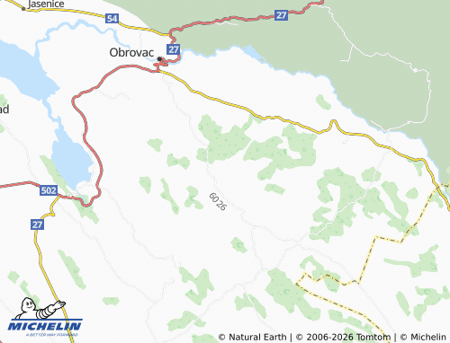 Kaart MICHELIN Zelengrad - ViaMichelin