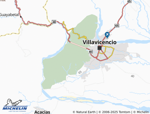 MICHELIN Samaría map - ViaMichelin