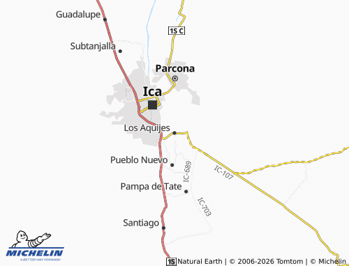 Carte MICHELIN Los Aquijes - ViaMichelin