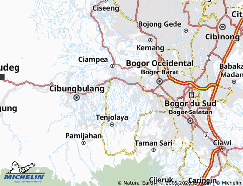 MICHELIN Bojong Jengkol map - ViaMichelin
