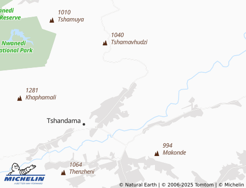 MICHELIN-Landkarte Thengwe - ViaMichelin