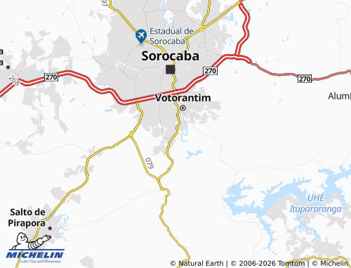 Mapa MICHELIN Vila Santo Antônio - ViaMichelin