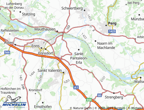 MICHELIN Stögen map - ViaMichelin