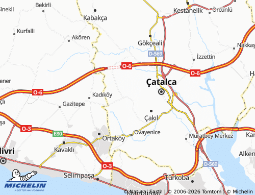 Mapa MICHELIN Elbasan - ViaMichelin