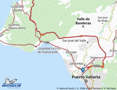 MICHELIN Primavera map - ViaMichelin