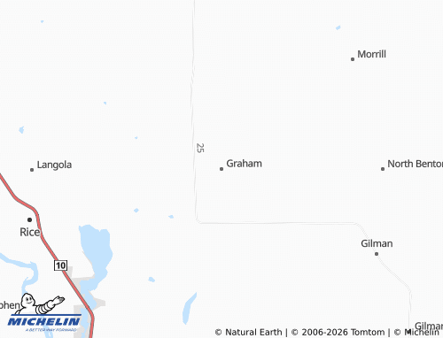 Mappa MICHELIN Graham - ViaMichelin