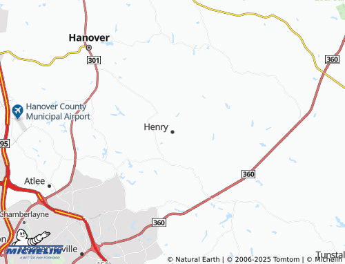 MICHELIN Henry map - ViaMichelin