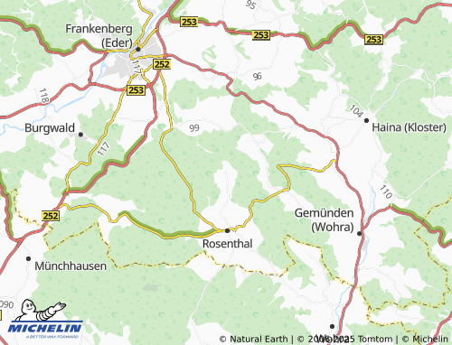 MICHELIN-Landkarte Willershausen - ViaMichelin