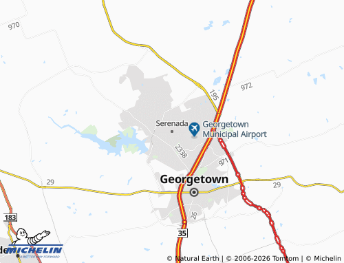 Mapa MICHELIN Serenada - ViaMichelin