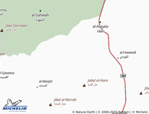 MICHELIN Huwayyan map - ViaMichelin