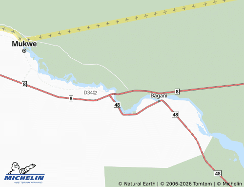 MICHELIN Popa map - ViaMichelin