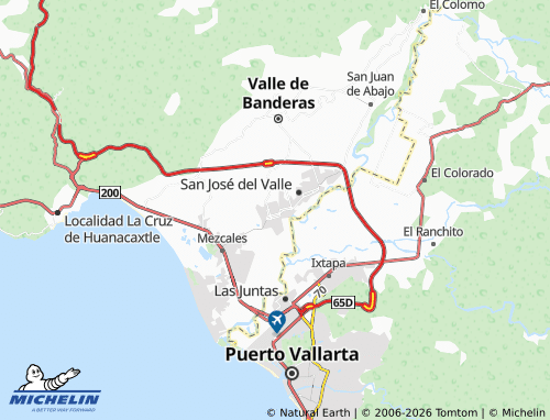 MICHELIN Villas Miramar map - ViaMichelin