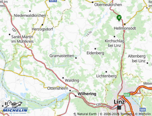 MICHELIN Gramastetten map - ViaMichelin
