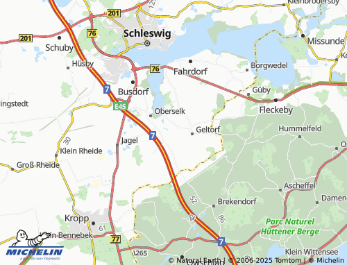 MICHELIN-Landkarte Altmühl - ViaMichelin